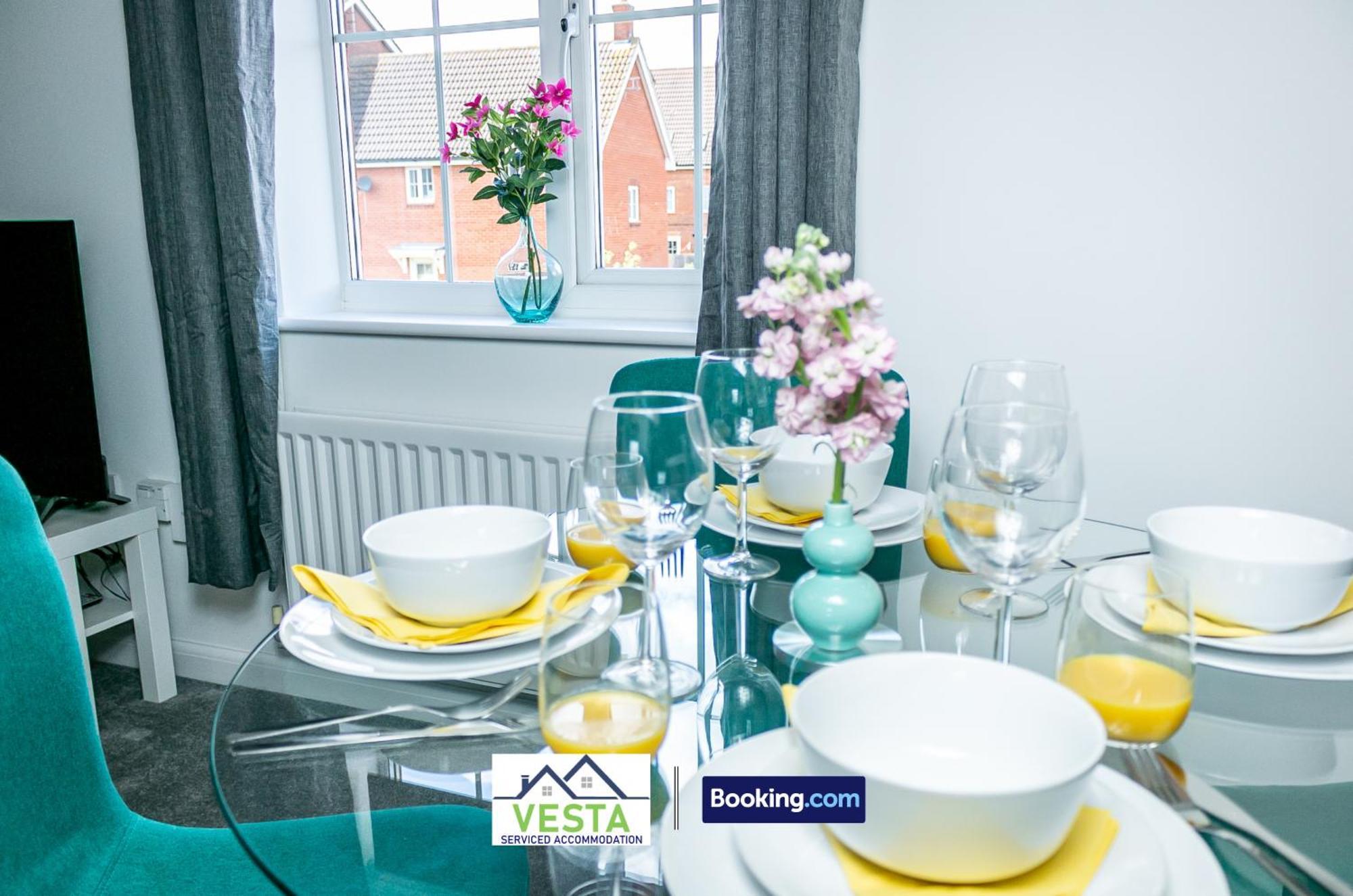 Three Bedroom Apartment By Vesta Serviced Accommodation & Short Lets Hatfield With Free Parking Εξωτερικό φωτογραφία
